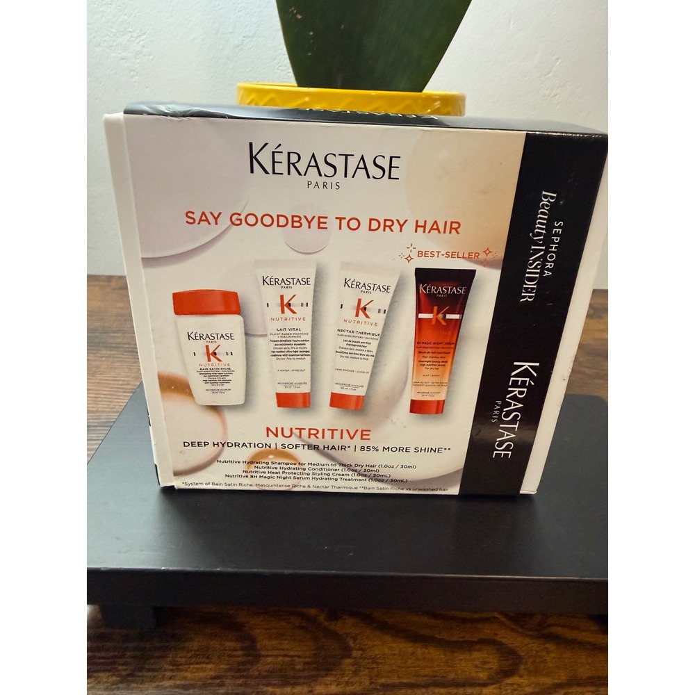 Kerastase Nutritive Deep Hydration Hair Care Set 4-Piece new in box